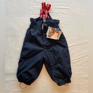 Reimatec navy blue 9m-12m snow pants
